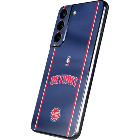 NBA Detroit Pistons Jersey Galaxy S22 Skin